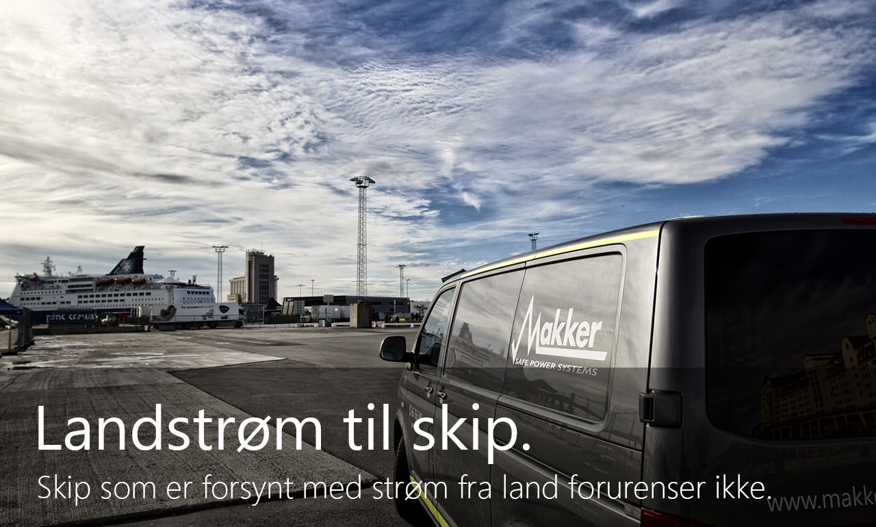 Makker Safe Power Systems - Landstrøm til Skip