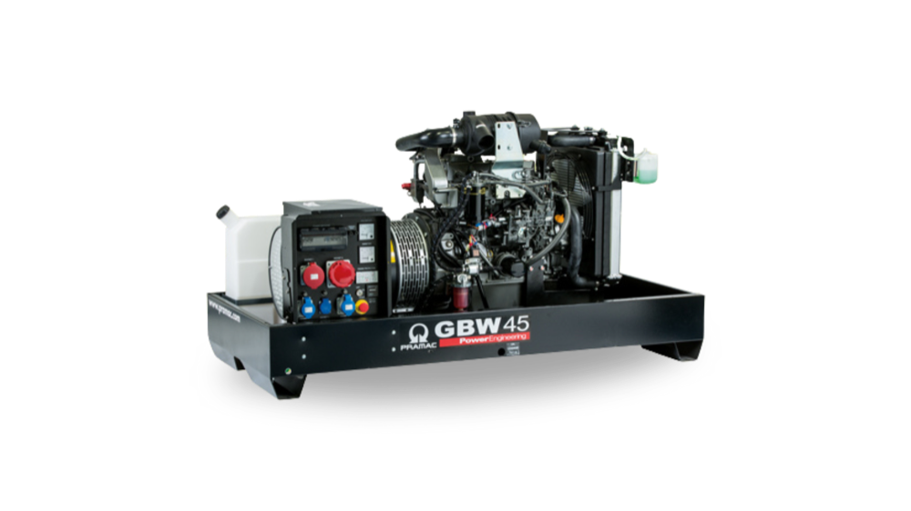 Pramac GBW 45 dieselaggregat i åpen utførelse