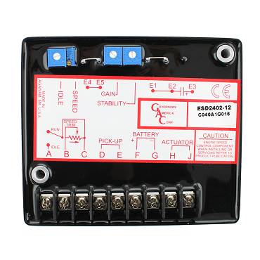 GAC ESD2402 elektronisk turtallsregulator